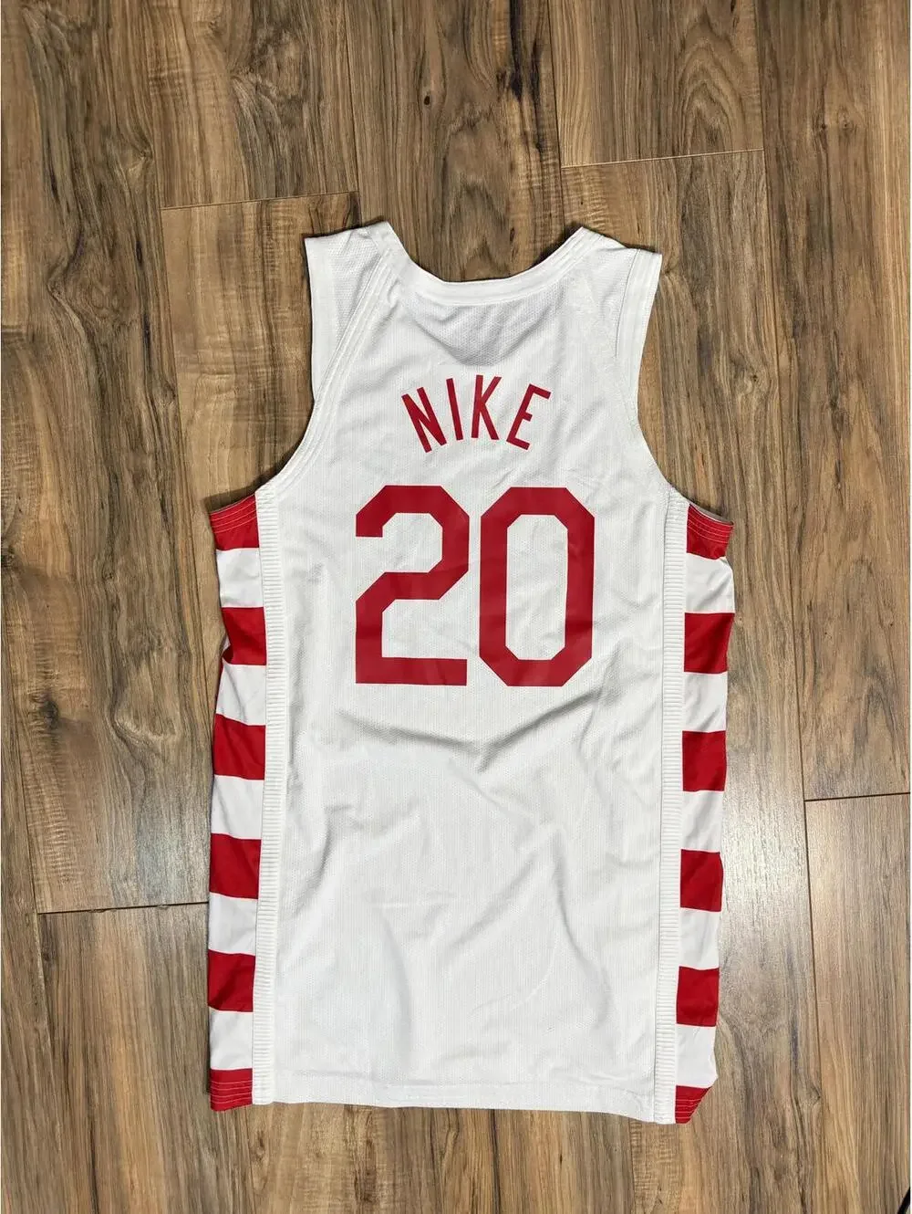 Jordan Croatia Team Issued Olympic Sample Basketball Jersey 48+4 **Made in USA**
